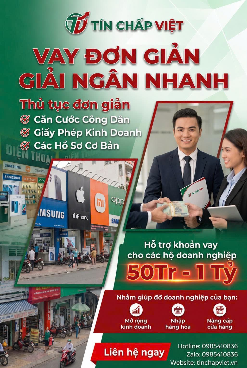 Tín Chấp Việt – Vay đơn giản, giải ngân nhanh